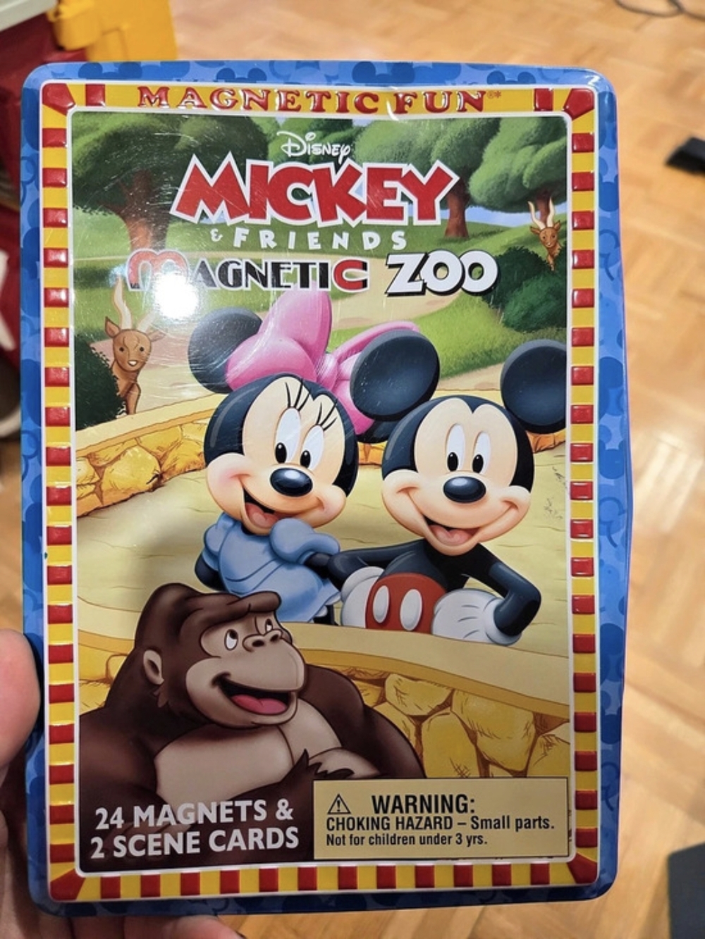 Disney Mickey Friends Magnetic Zoo Magnetic Zoo Game NWT